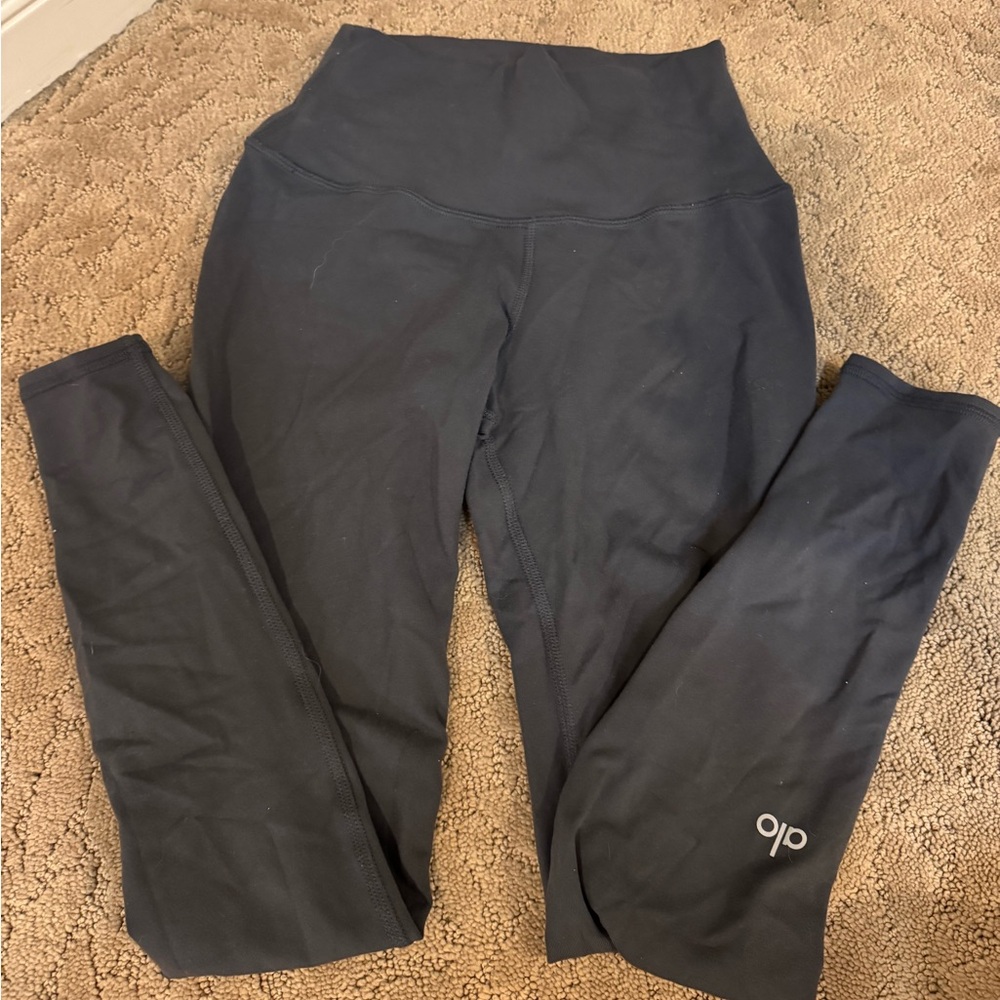 ALO Yoga Charcoal High-Rise Leggings